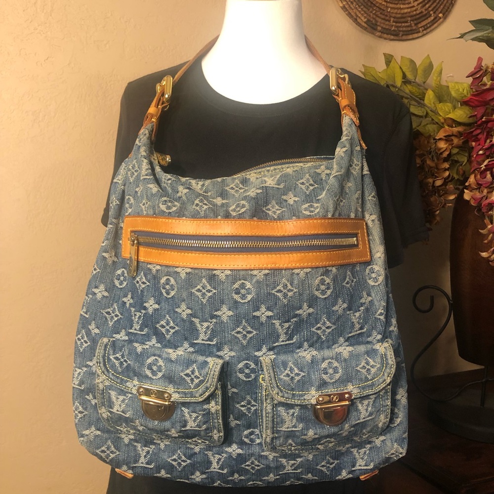 SOLD—DENIM Louis Vuitton shoulder bag